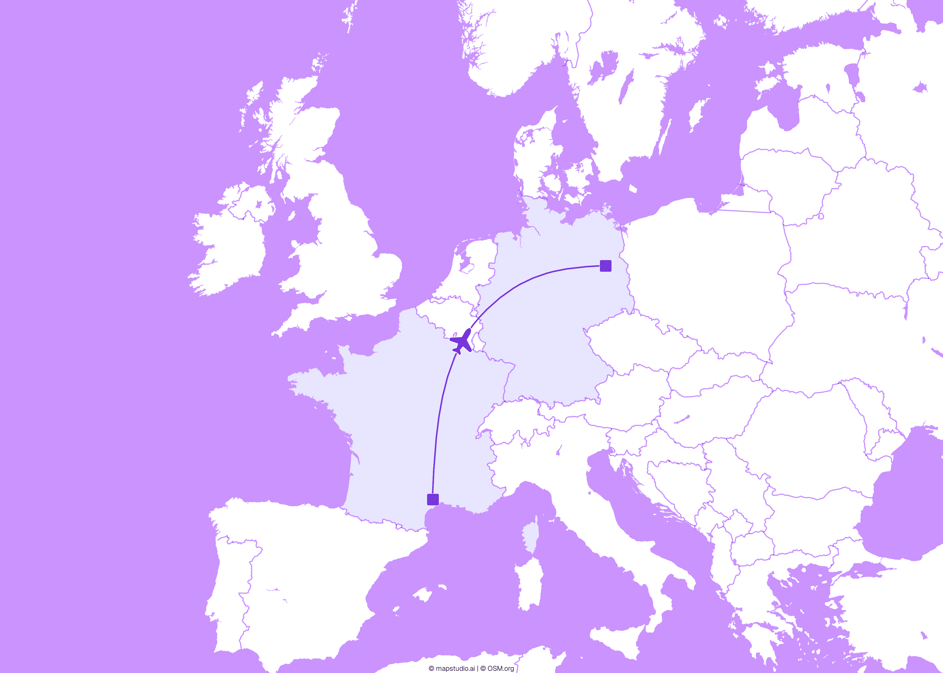 Map Visual Example